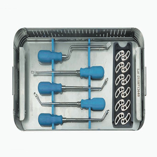 Transforminal Lumbar Interbody Fusion Cage(TLIF) Instruments Set