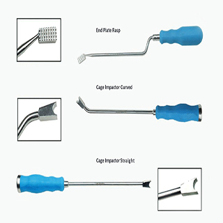 Transforminal Lumbar Interbody Fusion Cage(TLIF) Instruments Set