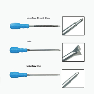 Lumbar Corpectomy Cage Instruments Set