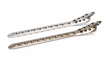 LCP Medial distal Tibia Plate 3.5,right - left leg