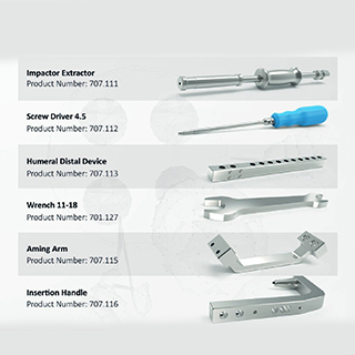 Proximal Homeral Nail Instruments Set